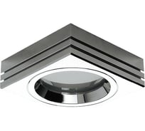 Встраиваемая рамка DesignLed Nc722-2-ch хром mr16 (wp-sq-ch) NC722-2CH