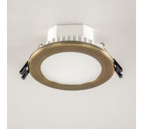 Встраиваемый светильник Citilux Акви LED Бронза CLD008113V