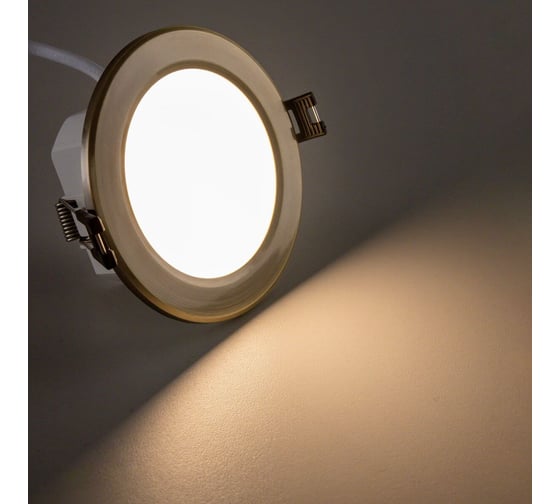 Встраиваемый светильник Citilux Акви LED Бронза CLD008113V