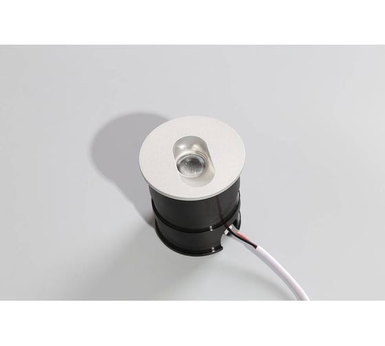 Встраиваемое бра DesignLed для подсветки лестницы/пола floor r серебро 3Вт 4000к ip54 GW-R612-3-SL-NW