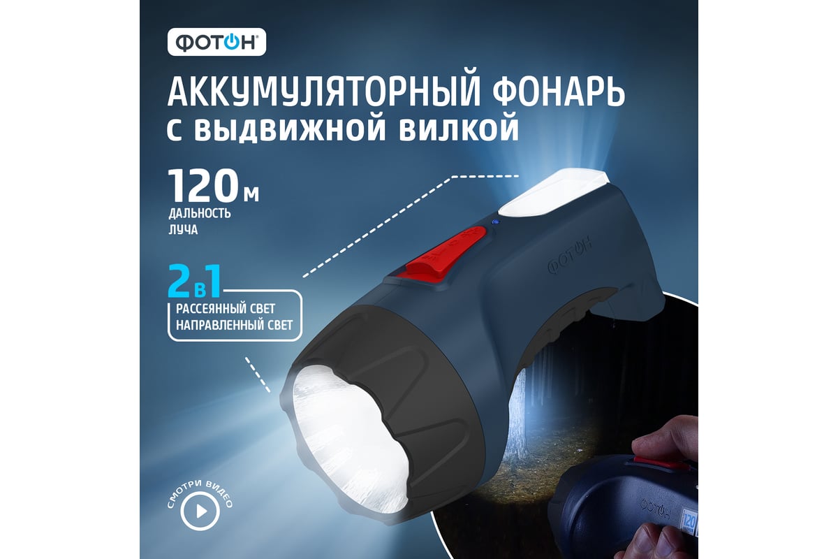 Светодиодный фонарик 3LED-CLIP