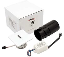 Встраиваемое бра DesignLed для подсветки лестницы/пола белый 3Вт 3000к ip20 GW-S712-3-WH-WW