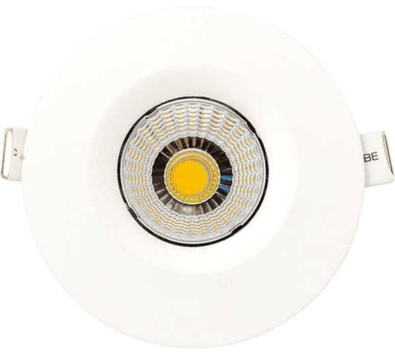 Встраиваемый cветильник DesignLed матовый белый 4000k 7w (simple1-7w-w-nw) LC1431RWH-7-NW