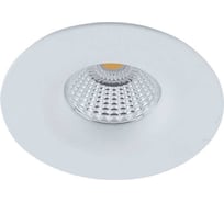 Встраиваемый светильник DesignLed матовый белый 3000k 7w (simple1-7w-w-ww) LC1431RWH-7-WW