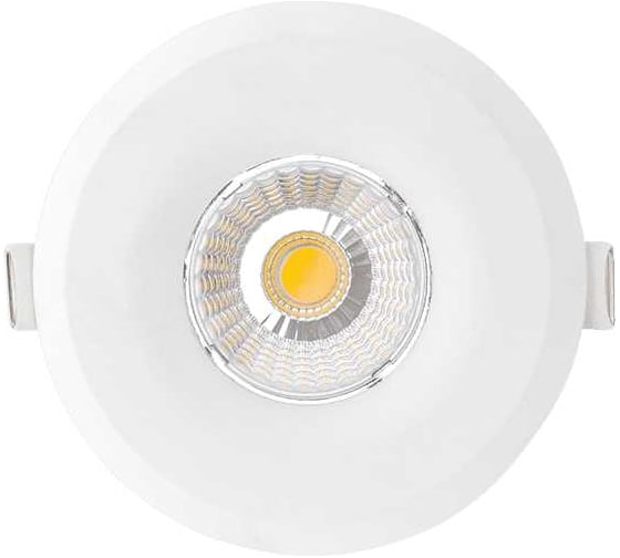 Встраиваемый светильник DesignLed матовый белый 4000k 7w (simple3-7w-w-nw) LC1510WH-7-NW