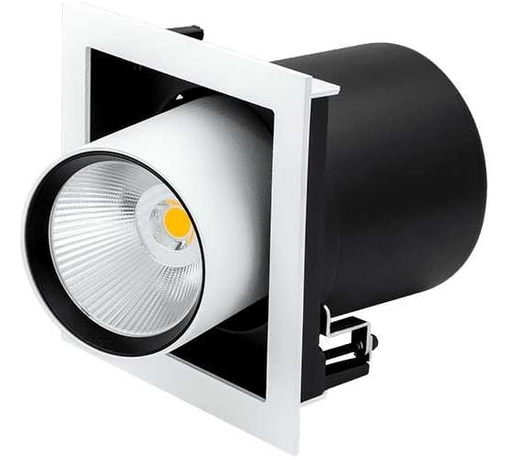 Встраиваемый одинарный led светильник DesignLed spl 25w 3000k SPL-SQ1-25-WW