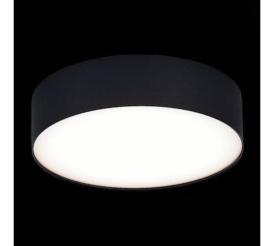 Потолочный светильник ST luce черный LED 1х27W 4000K 2430Lm ST606.442.27