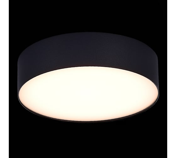 Потолочный светильник ST luce черный LED 1х27W 3000K 2430Lm ST606.432.27