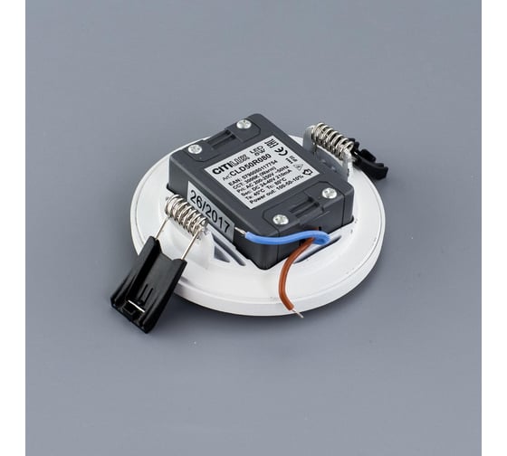 Встраиваемый светильник с диммером Citilux Омега LED Белый CLD50R080