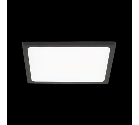 Встраиваемый светильник с диммером Citilux Омега LED Чёрный CLD50K152