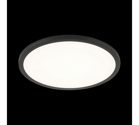 Встраиваемый светильник с диммером Citilux Омега LED Чёрный CLD50R152