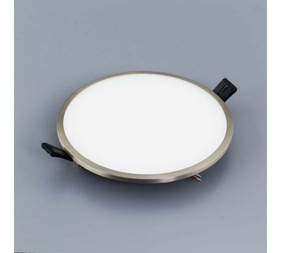 Встраиваемый светильник с диммером Citilux Омега LED Матовый Хром CLD50R221