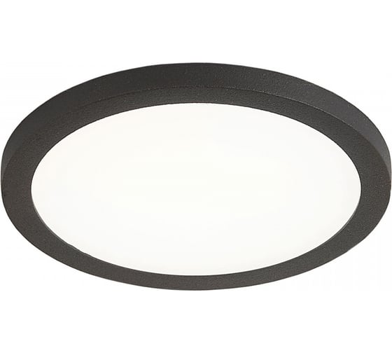 Встраиваемый светильник с диммером Citilux Омега LED Чёрный CLD50R082
