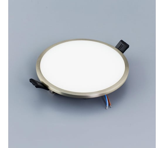 Встраиваемый светильник с диммером Citilux Омега LED Матовый Хром CLD50R151