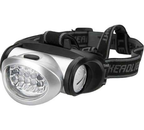 Налобный фонарь 7LED + 3 красные LED, 3xAAA, 100 000 ч, 3 функции TOPEX CE 94W819