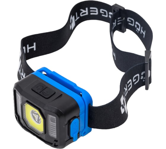 Налобный фонарь HOEGERT TECHNIK с датчиком движения usb 7 функций HT1E422