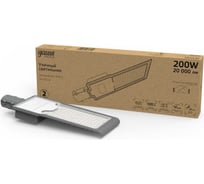 Уличный консольный светодиодный светильник Gauss IP65 200W 20 000lm 5000K КСС "Ш" 629534302