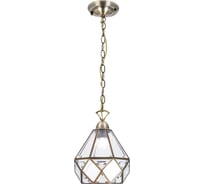 Подвесной светильник Citilux Витра-1 витражный Бронза CL442110