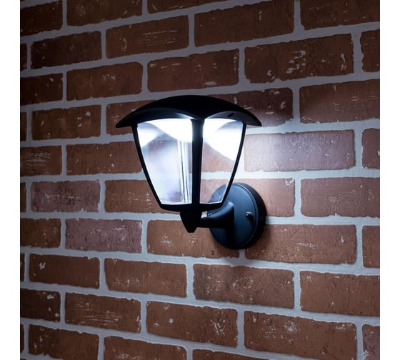 Уличный настенный светильник Citilux LED Черный CLU04W1