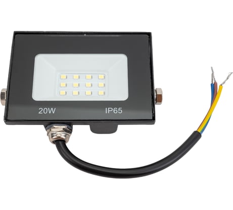 Прожектор BELLIGHT BL-LFL-2-20 slim/СДО 2-20 slim, 6500К 1600Lm 220В 22209850