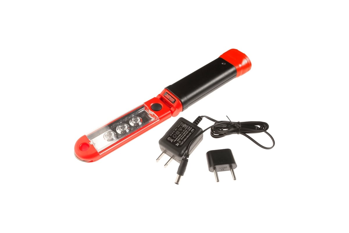 Аккумуляторная переносная лампа с изменяемым углом наклона 45 градусов ...