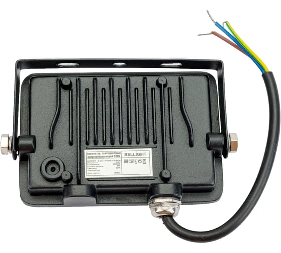Прожектор BELLIGHT BL-LFL-2-30slim/СДО 2-30 slim, 6500К 2400Lm 220В 22306500