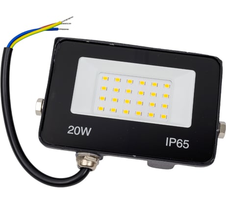 Светодиодный прожектор BELLIGHT BL-LFL-2-20-12/24/36 slim/СДО, 4500К, 1600 Lm, IP65 71712211