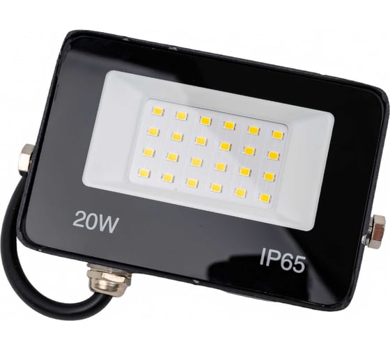 Светодиодный прожектор BELLIGHT BL-LFL-2-20-12/24/36 slim/СДО, 4500К, 1600 Lm, IP65 71712211