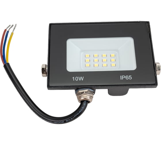 Светодиодный прожектор BELLIGHT BL-LFL-2-10-12/24/36 slim/СДО, 6500К, 800 Lm, IP65 71712514