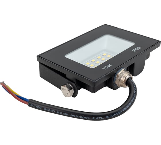 Светодиодный прожектор BELLIGHT BL-LFL-2-10-12/24/36 slim/СДО, 6500К, 800 Lm, IP65 71712514
