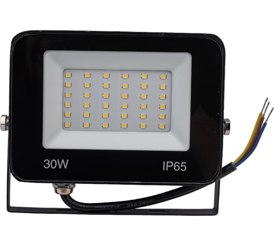 Светодиодный прожектор BELLIGHT BL-LFL-2-30-12/24/36 slim/СДО, 6500К, 2400 Lm, IP65 71712716