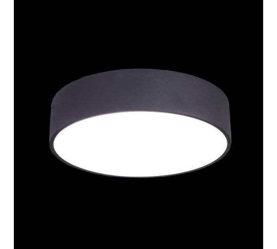Потолочный светильник Citilux с диммером Тао LED Чёрный CL712182N