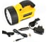 Аккумуляторный фонарь Ultraflash UF3753LED 220В/12В, желтый, 11 LED+ галог, 4В 2Ач, пластик, коробка 8311 3