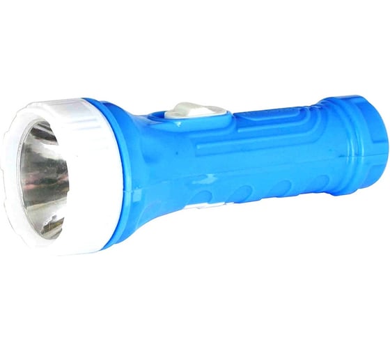 Фонарь, голубой, 1LED, 1 режим, 3xAG10 в комплекте, пластик, блистер-пакет Ultraflash 828-TH 12094 1