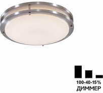 Светильник с диммером Citilux Бостон LED Матовый Хром CL709201N