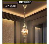 Подвесной светильник Citilux Каир Бронза CL419113