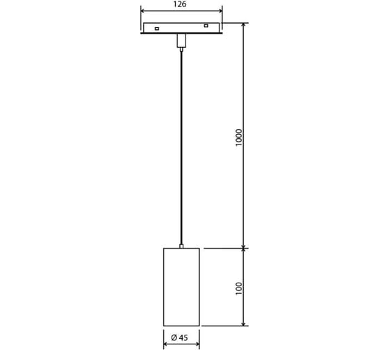 Трековый подвесной светодиодный светильник Elektrostandard Slim magnetic 12w 4200k amend 85519/01 черный a063426