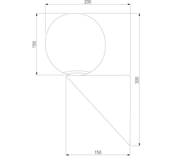 Садово-парковый светильник Elektrostandard 35003/u/ gravity серый a063378