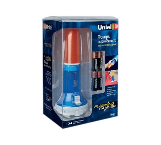Фонарь Uniel P-AT031-BB Amber-Blue 5143