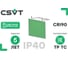 Светодиодный светильник для школьной доски CSVT VESTA SCHOOL-18 opal-sand-1223 IP40 4000К CRI>90 белый с кронштейнами ЦБ000019207 2