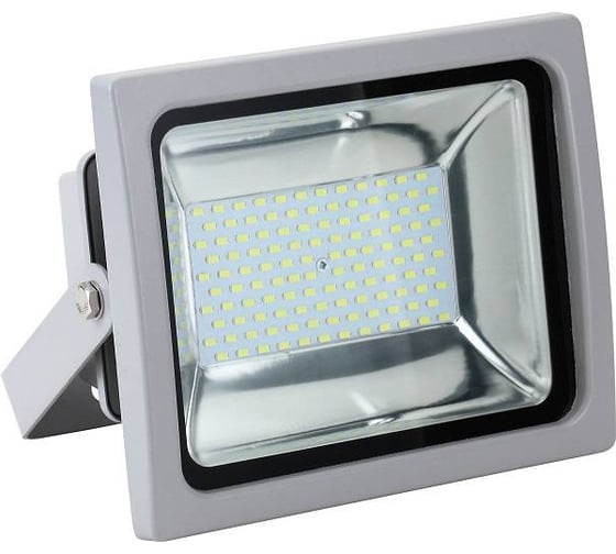 Светодиодный прожектор Uniel ULF-S04-50W/DW IP65 85-265В GREY 9033
