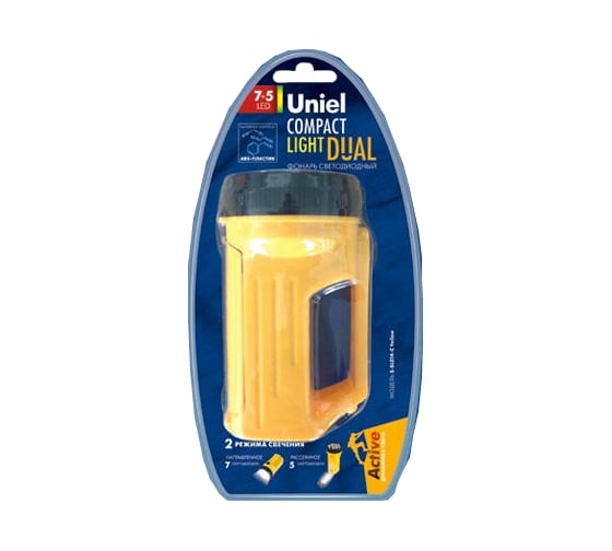 Фонарь Uniel S-SL014-C Yellow 09085