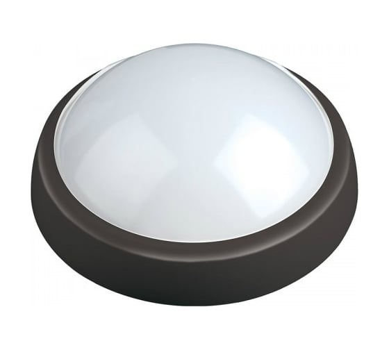 Пылевлагозащищенный светодиодный светильник Uniel ULW-O04-12W/NW IP65 BLACK 11137
