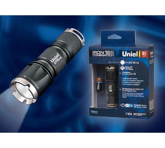 Классический фонарь Uniel P-ML071-BB Black 5722