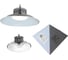 Светодиодный подвесной промышленный светильник Volpe ULY-Q721 50W/DW/D IP20 SILVER UL-00000394 1