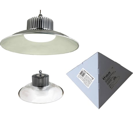 Светодиодный подвесной промышленный светильник Volpe ULY-Q721 50W/NW/D IP20 SILVER UL-00000395