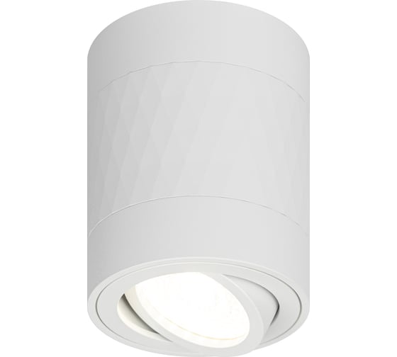 Настенно-потолочный спот ЭРА OL33 WH MR16 GU10 IP20 белый Б0056379 1