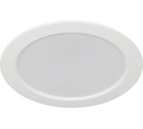 Встраиваемый светодиодный светильник ЭРА LED 17156K круглый 15Вт 6500К Б0057424