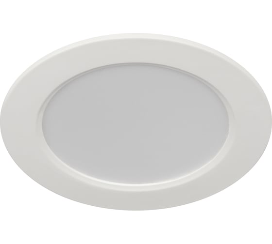 Встраиваемый светодиодный светильник ЭРА LED 1763K круглый 6Вт 3000К Б0057419 1