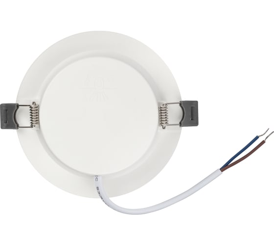 Встраиваемый светодиодный светильник ЭРА LED 17123K круглый 12Вт 3000К Б0057438